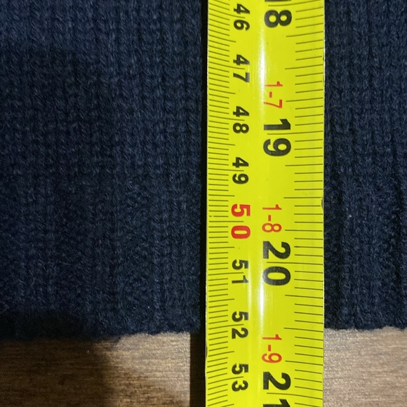 Zara - Navy Knit sweater Sz Small - Picture 10 of 11